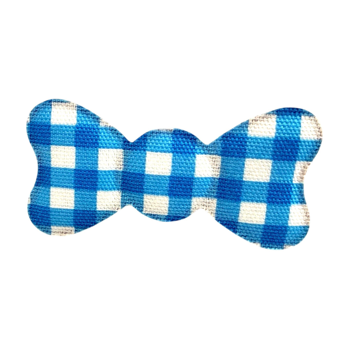 No-Crease Hair Clip for Bangs, Made in Japan, Dot, Check, Square Check and Stripe Ribbons and Flowers in Four Sizes