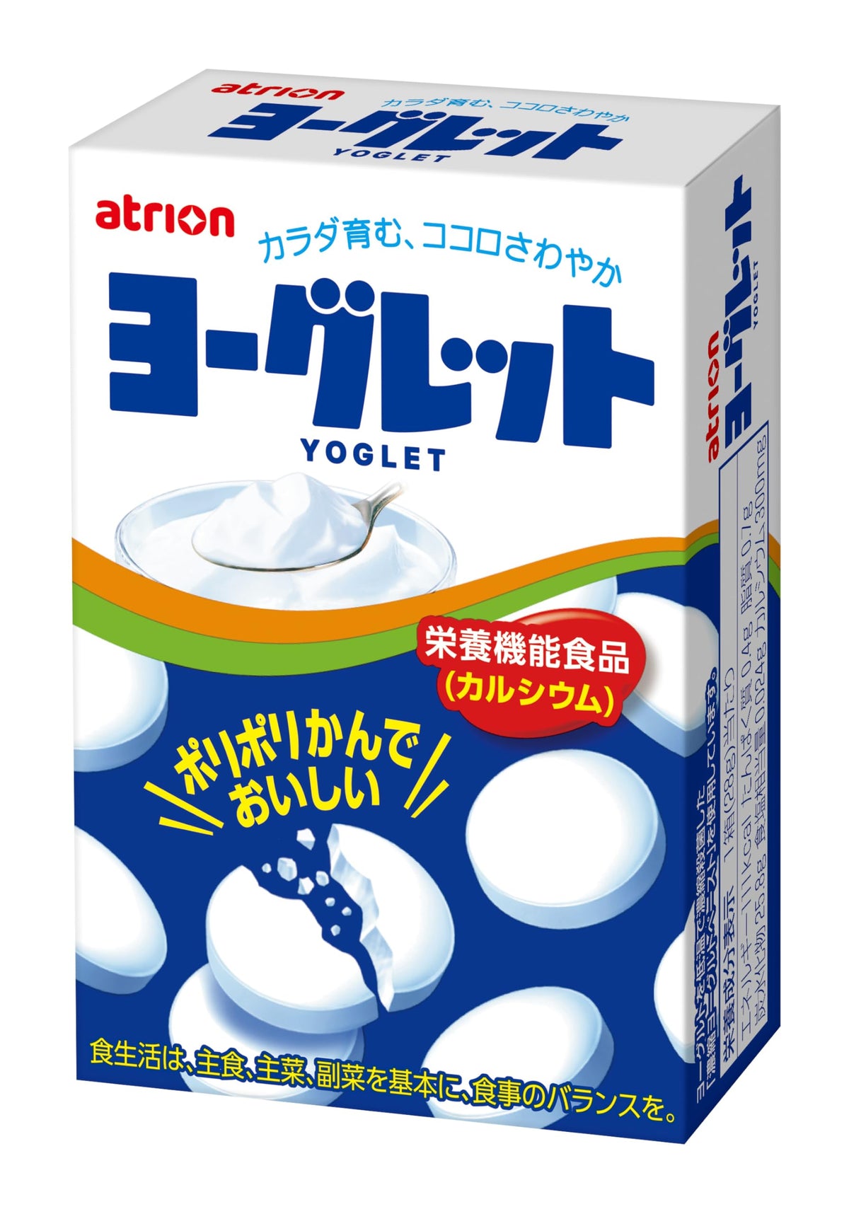Atrion Yoglet Yogurt Tablets with Calcium, 18 Tablets x 10 Boxes