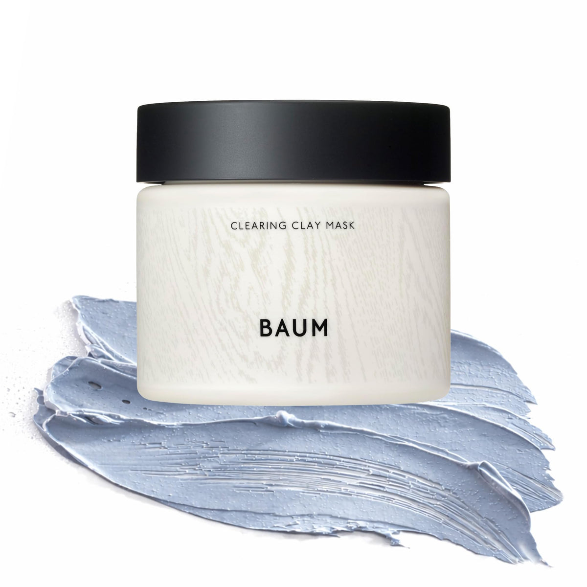 BAUM Clearing Clay Mask — Natural Charcoal, 150g