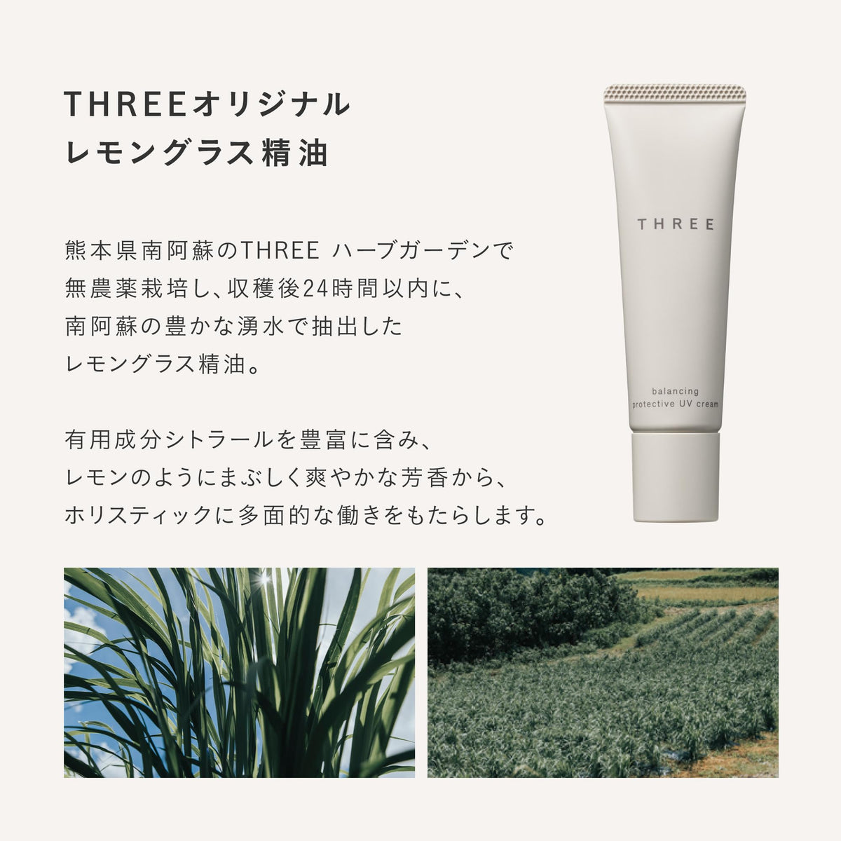 THREE Balancing Protective UV Cream SPF40 PA+++, 30 g