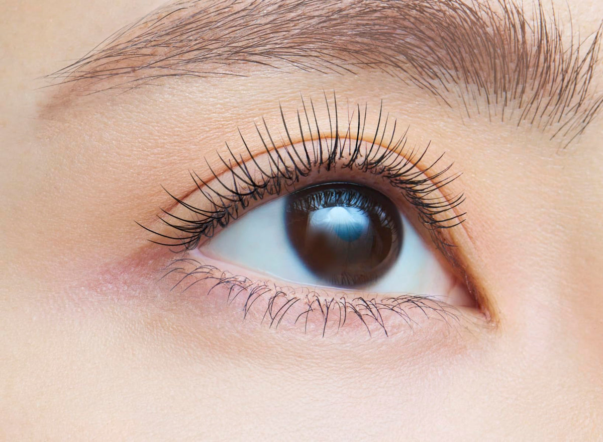 Dejavu Fiberwig Ultra Long Film Mascara That Looks Like Your Own Lashes, Warm Water Removable, Non-Waterproof, Black or Natural Brown