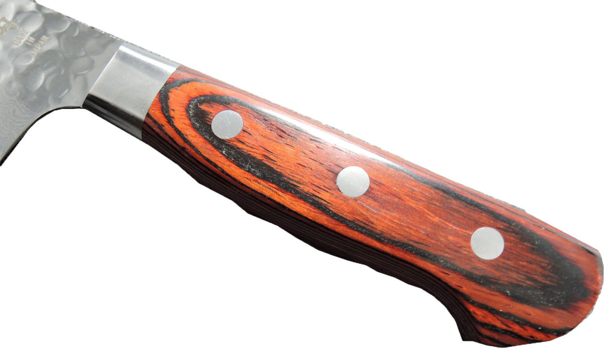 Sakai Takayuki Hammered Damascus Gyuto 180mm