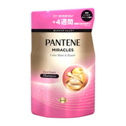 Pantene Miracles Color Shine and Repair Bond Repair Shampoo Refill 350 g, Colour-Care Shampoo for Coloured Hair, Pink Rose and Mandarin Orange Scent