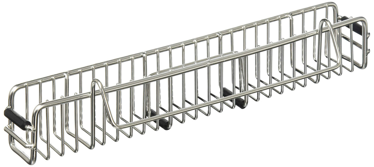 Pearl Metal At Aqua Stainless Knife Rest HB-3944, Wire Rest with Vinyl Covers That Hooks on a Dish Rack, 27.5 x 6 x 5.5 cm, 0.2 kg