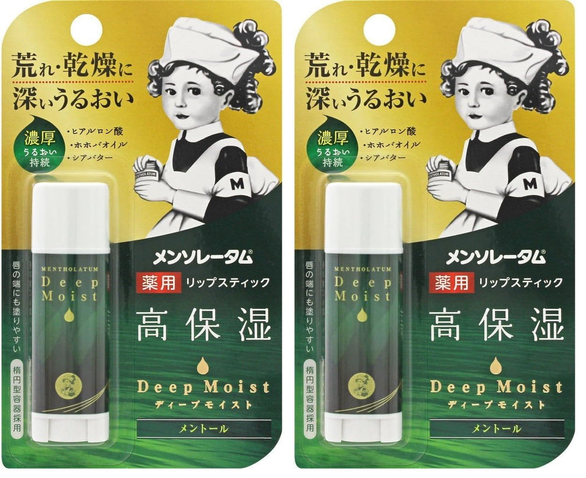 MENTHOLATUM Deep Moist Lip Stick Menthol — Medicated Lip Balm 4.5g