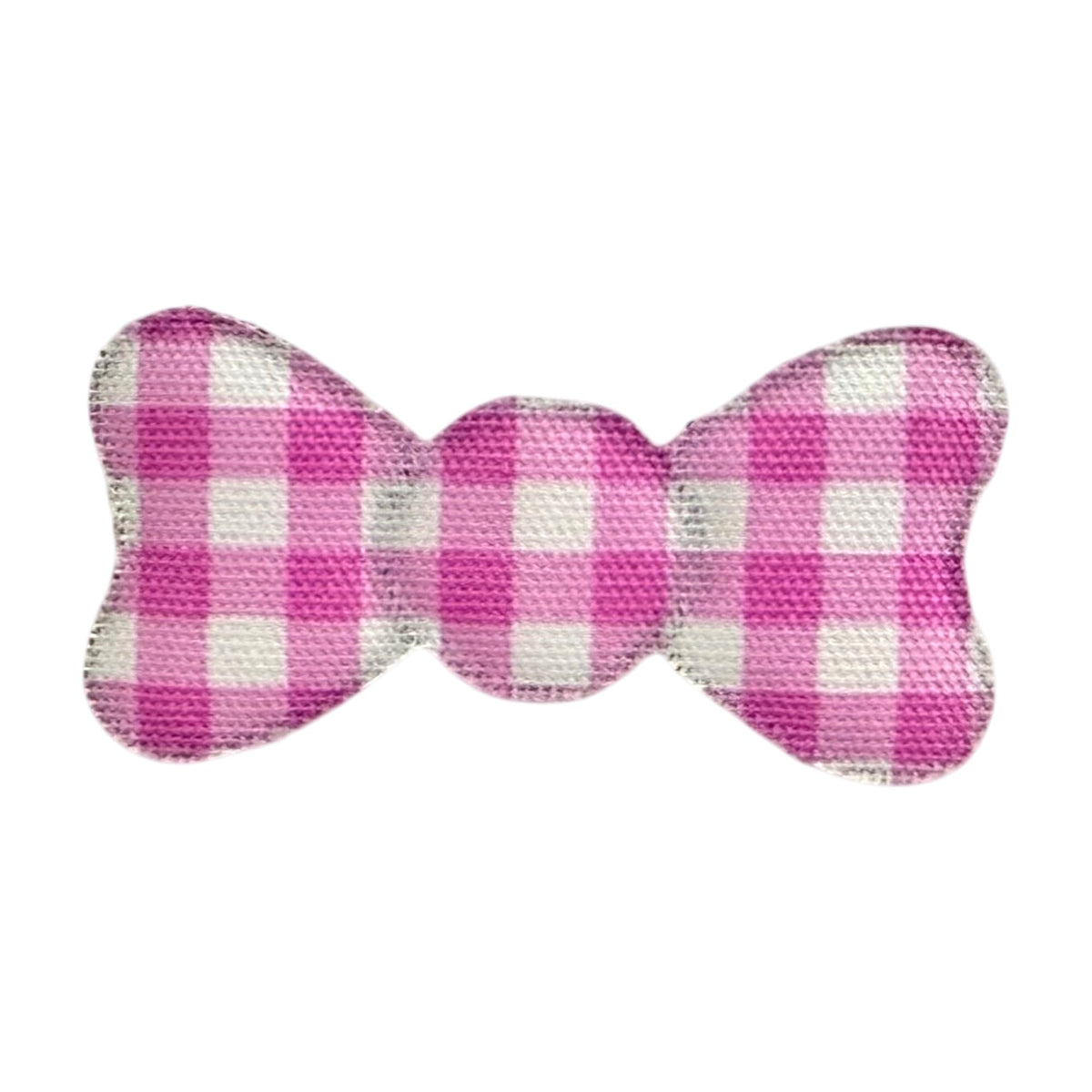 No-Crease Hair Clip for Bangs, Made in Japan, Dot, Check, Square Check and Stripe Ribbons and Flowers in Four Sizes