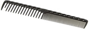 Y.S.PARK YS-332 Cutting Comb, Carbon Black, Heat-Resistant Salon Comb