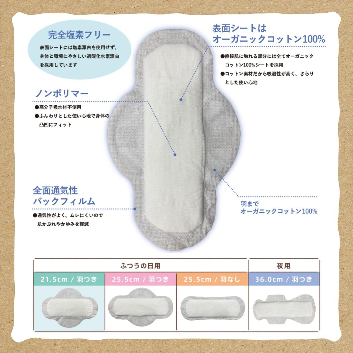 Cotton Labo Organic Cotton Napkins
