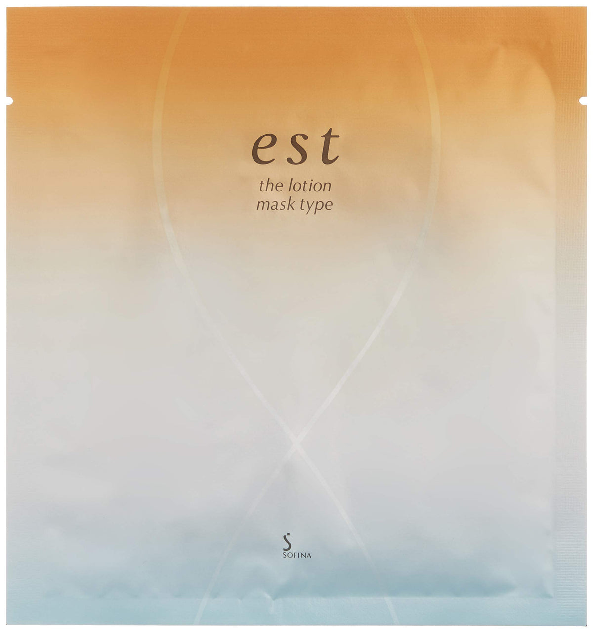 est The Lotion Mask, Two-Piece Lotion Sheet Mask with Ectoin, Box of 5 Sheets, 25 mL Each