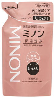 MINON Whole Body Shampoo Moist Refill 380mL