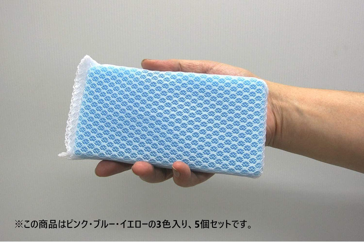 Ohe Clean Keeping Net Sponges — Narrow-Glass-Bottom Scrubbing