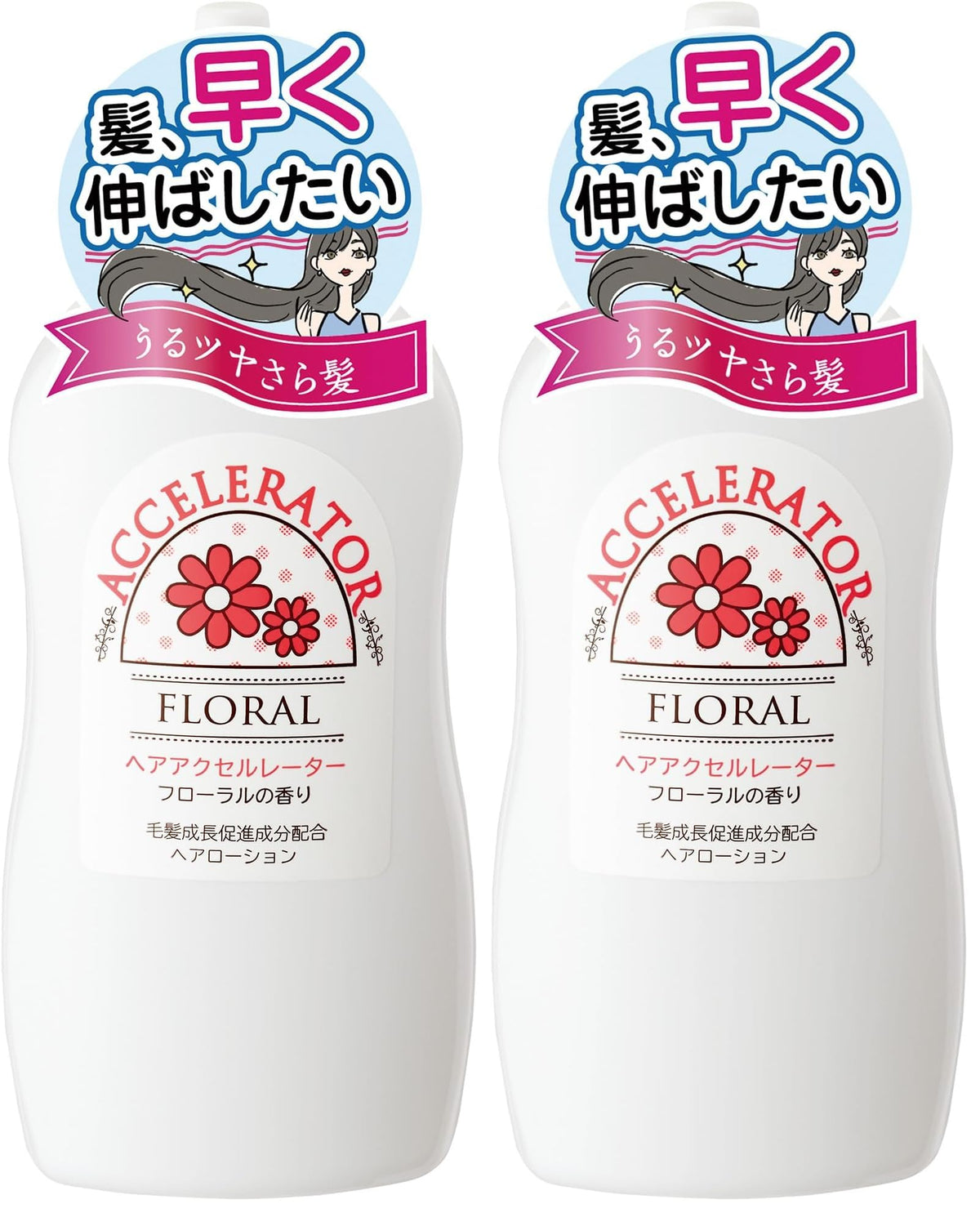 Kaminomoto Hair Accelerator F Floral Scent Hair Growth Promoting Hair Lotion with Six Active Ingredients, Quasi-Drug, 150 mL, One or Two Bottles