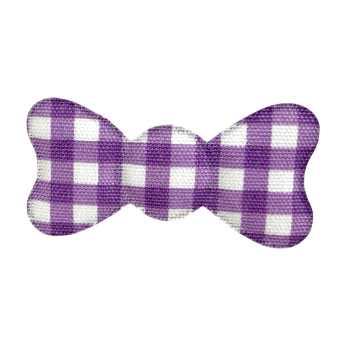 No-Crease Hair Clip for Bangs, Made in Japan, Dot, Check, Square Check and Stripe Ribbons and Flowers in Four Sizes