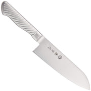 Tojiro Fujitora DP Cobalt Alloy 3-Layer Santoku Knife 170 mm, All-Stainless (FU-895)