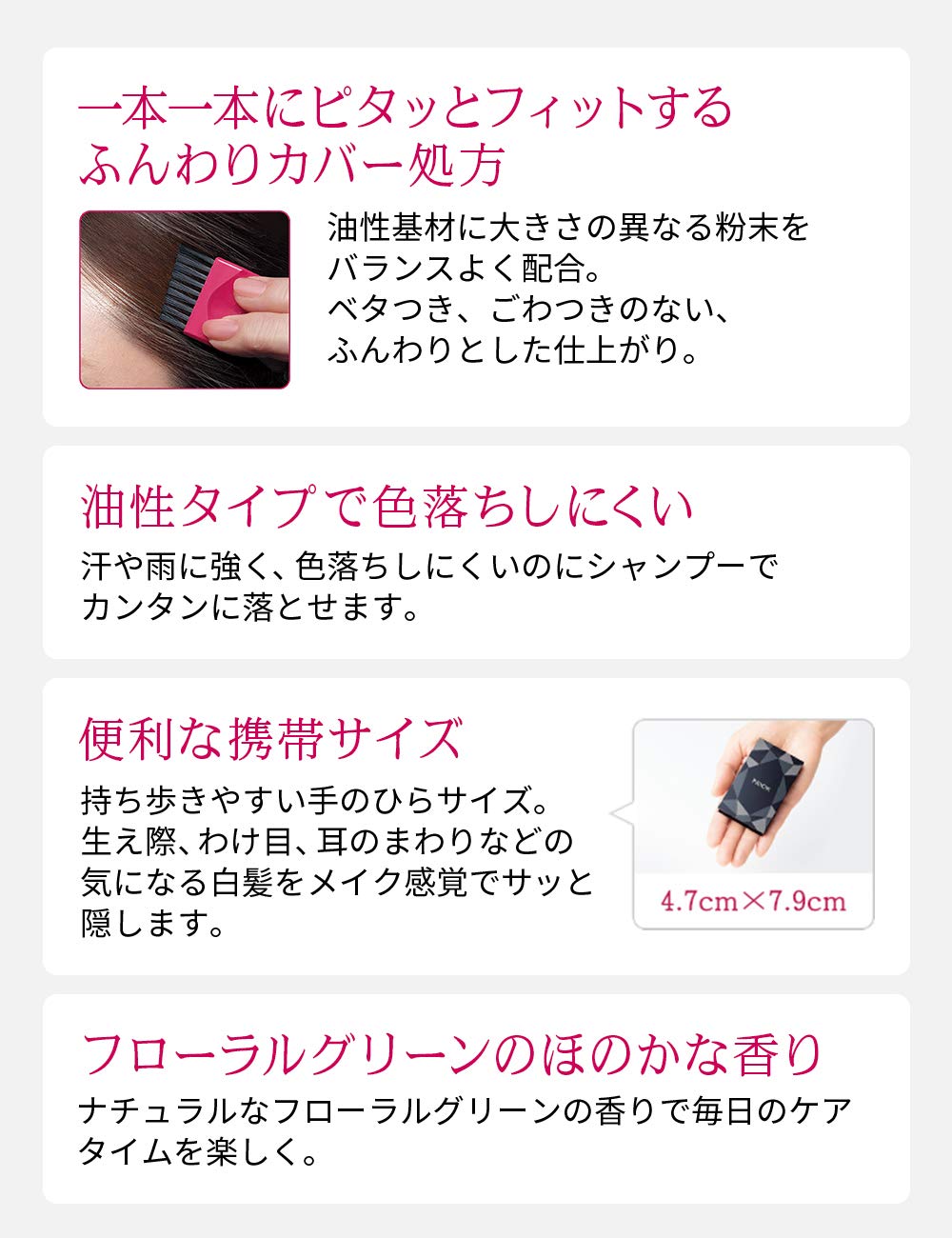 PRIOR Hair Foundation — Instant Gray Hair Cover