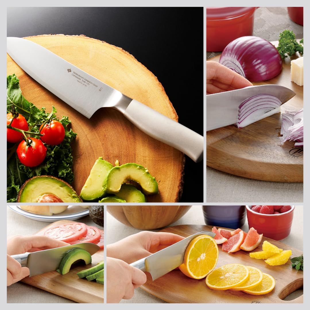 Sori Yanagi Stainless 3-Layer Knife — Seamless Handle