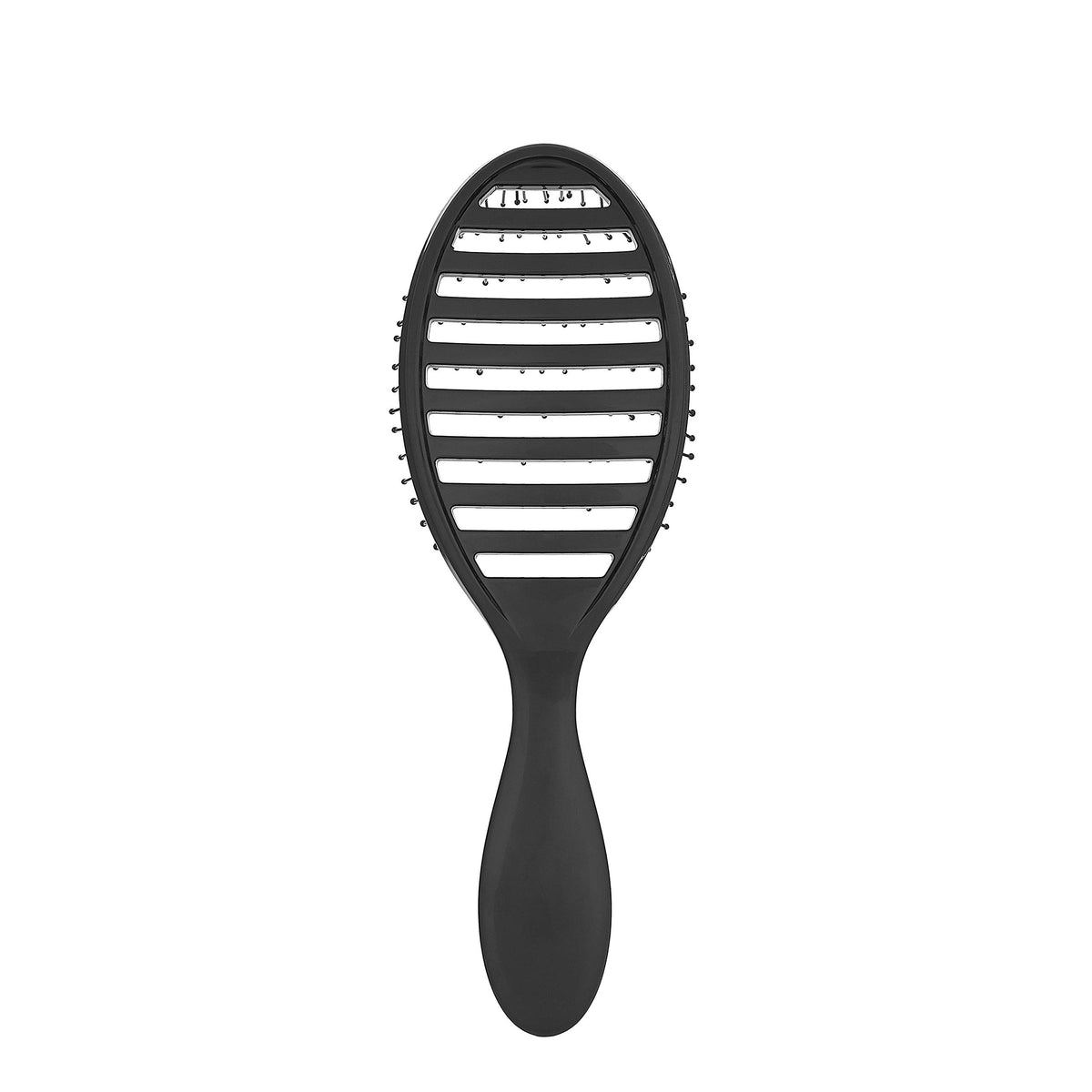 Wet Brush Speed Dry Hairbrush, Black, Vented Oval Brush for Wet and Dry Hair with Blow-Dry-Safe Bristles and Ergonomic Handle