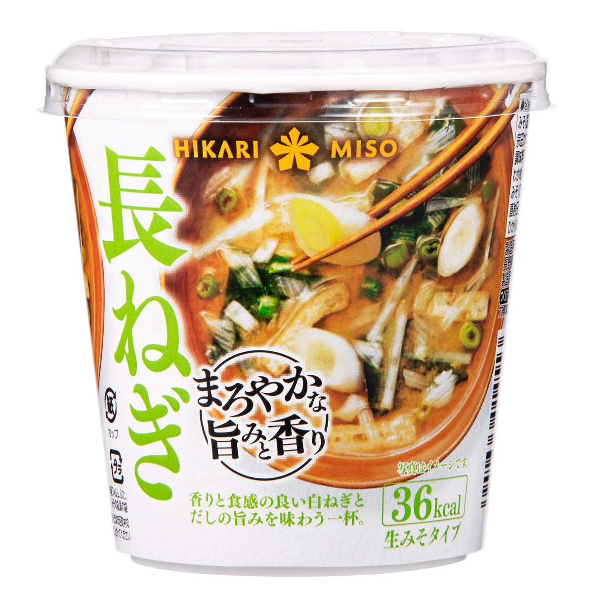 Mellow Flavor Instant Miso Soup Cup, Long Green Onion, 6 Cups