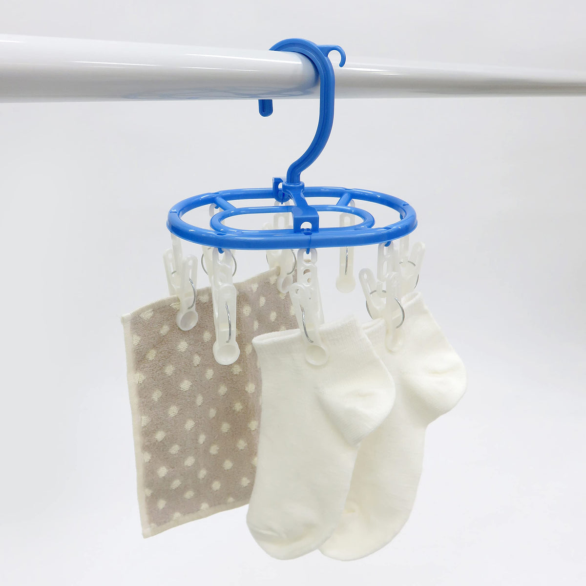 Towa Sangyo NSR Mini Laundry Hanger — Dotted-Friction-Pinches