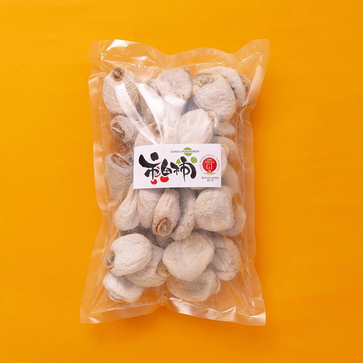Warai Mirai Ichida Kaki Nagano Prefecture Dried Persimmon Ichi Dakaki, Generous 1kg (1 bag) for Home Use