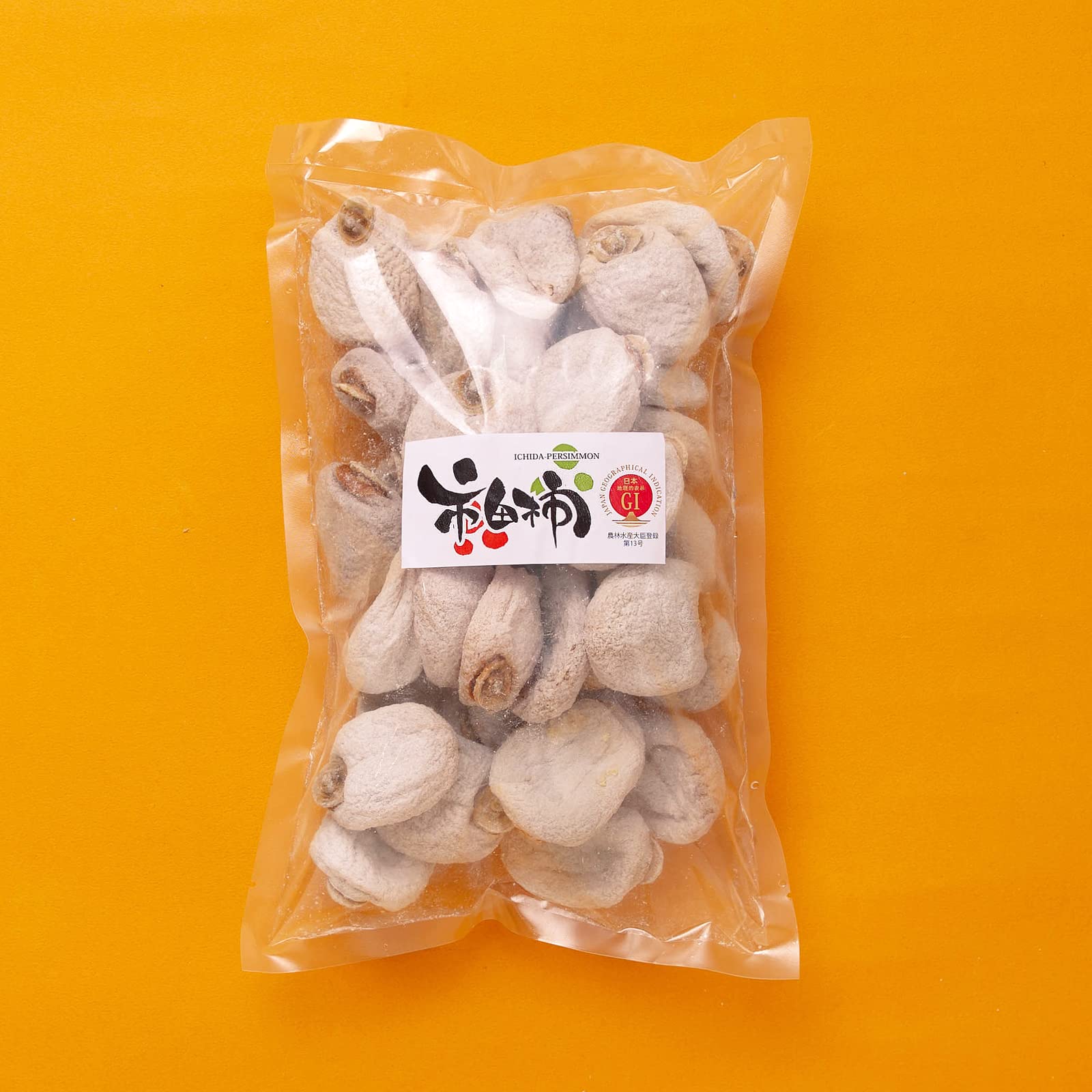 Warai Mirai Ichida Kaki Nagano Prefecture Dried Persimmon Ichi Dakaki, Generous 1kg (1 bag) for Home Use
