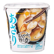 Mellow Flavor Instant Miso Soup Cup, Clam (Asari), 6 Cups