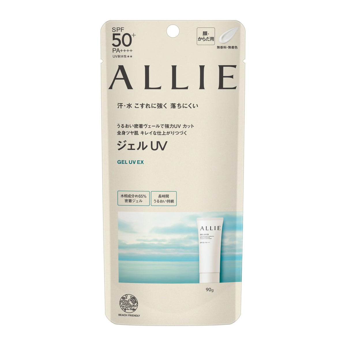 ALLIE Chrono Beauty Gel UV EX SPF50+ PA++++ Sunscreen, 90 g
