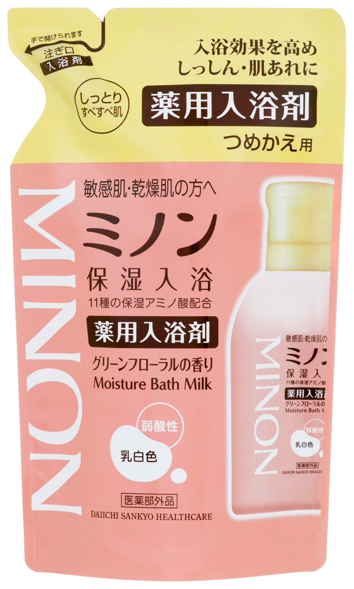 MINON Medicated Moisturizing Bath Agent Refill 400 mL