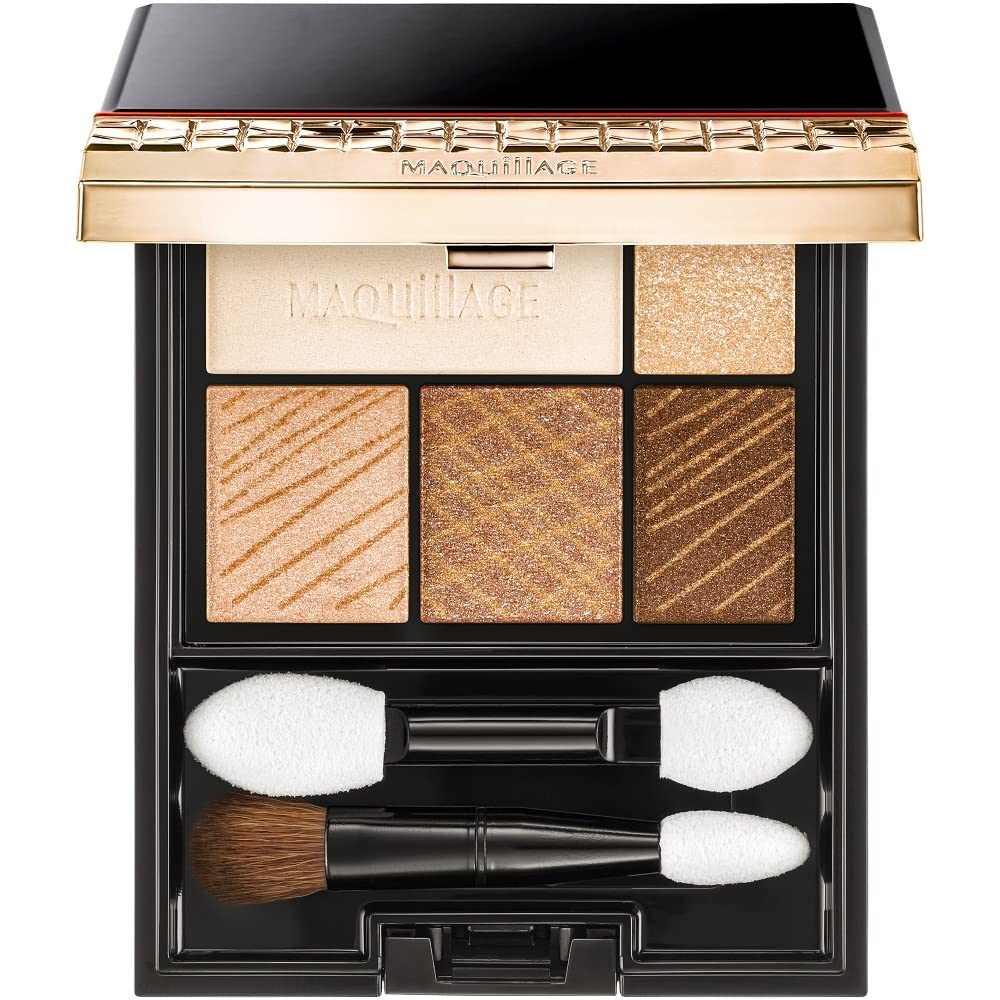 MAQUILLAGE Dramatic Styling Eyes — Powder Eyeshadow Trio That Makes Eyes Look Bigger, 4g, 14 Shades