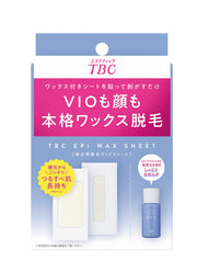 TBC Epi Wax Sheet Set, Wax Strips for Face, Brows and Bikini Line with Skin Care Oil