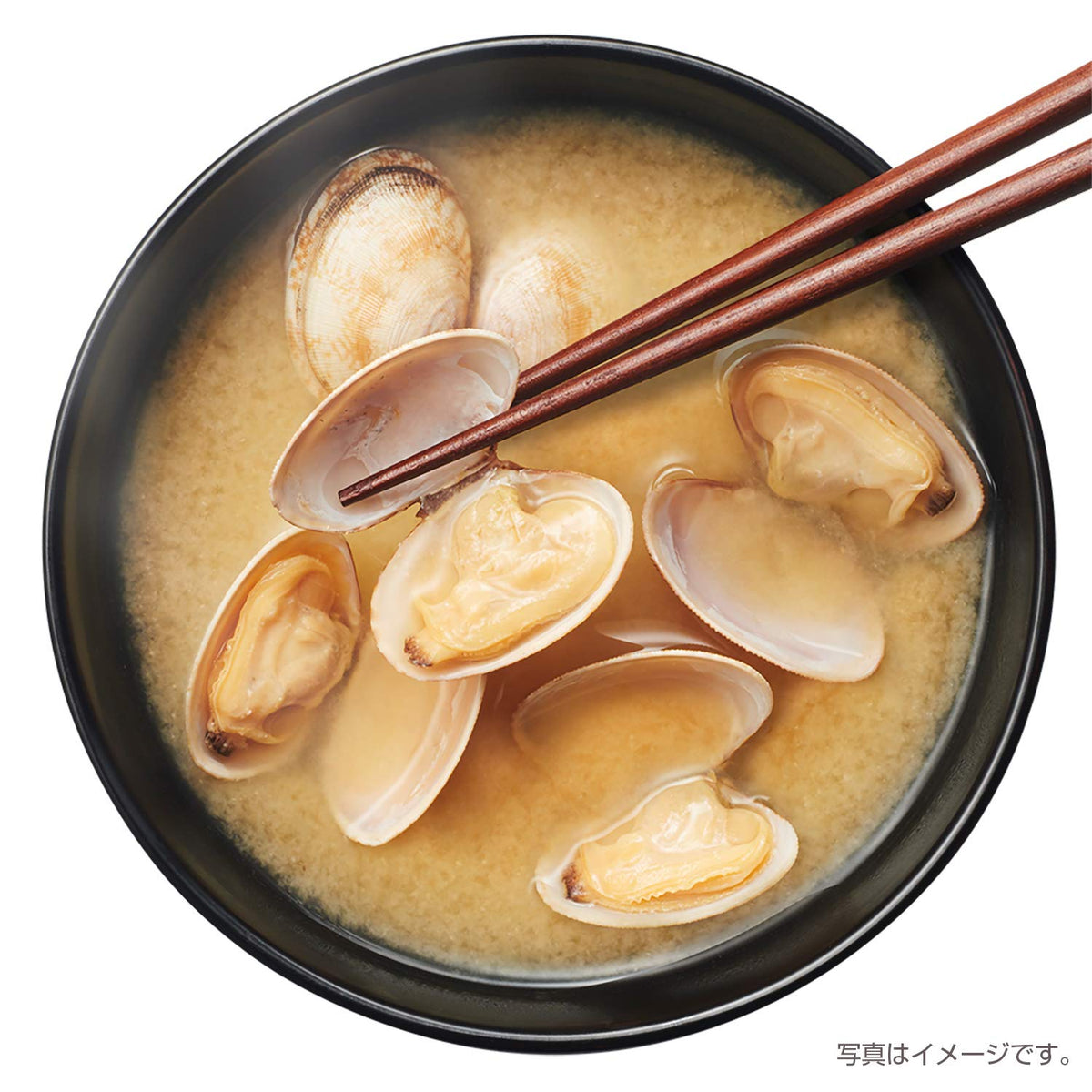 Mellow Flavor Instant Miso Soup Cup, Clam (Asari), 6 Cups