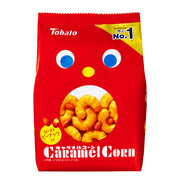 Tohato Caramel Corn Snack with Roasted Peanuts, 70 g x 12 Bags