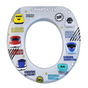 Eiwa Soft Auxiliary Toilet Seat for Toilet Training, Cushioned, Washable, No Handles, 285 x 270 mm and 244 g, Ages 1.5 to 6, in Nine Character Designs