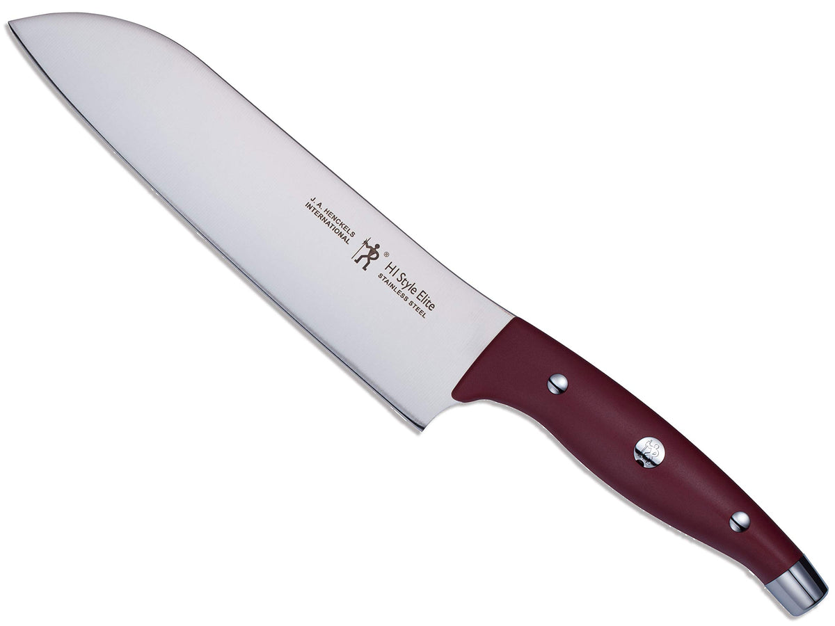 Henckels HI Style Elite Santoku Knife 180 mm, 5 Handle Colours