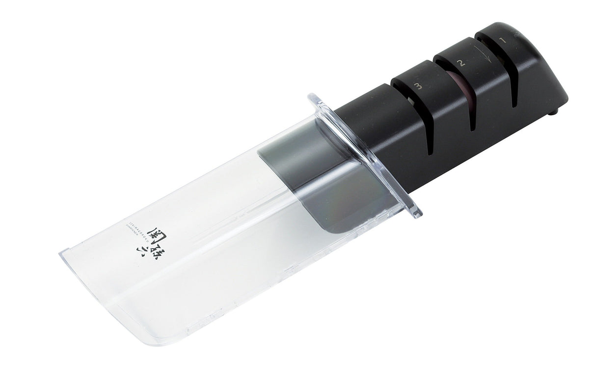 KAI Seki Magoroku Takumiso Knife and Sharpener Set