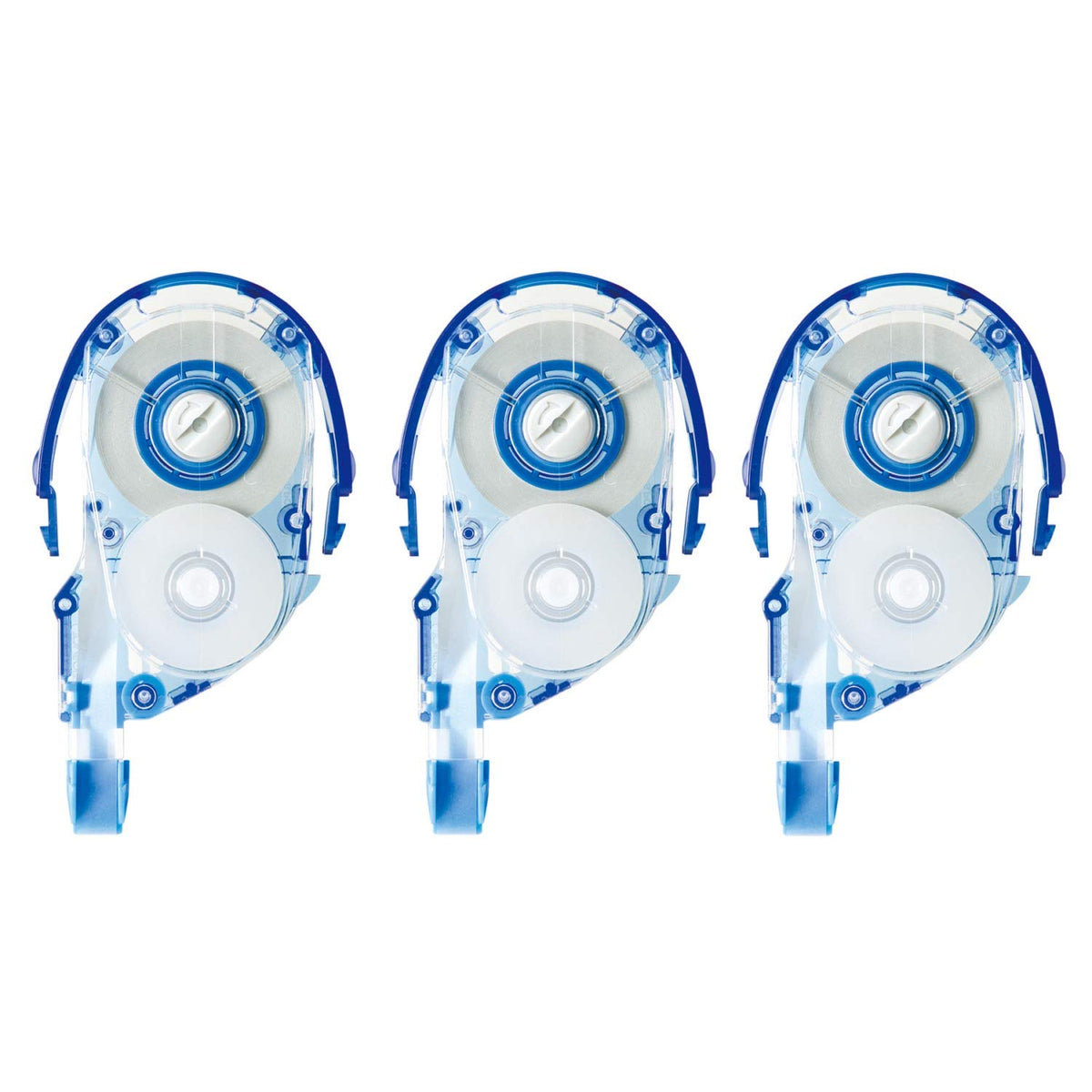Tombow Mono YX Correction Tape Refill Cartridges, 4.2, 5 or 6 mm Wide, 12 m Tape, Pack of 3, Fits All Mono YX Series Bodies, 51 x 14 x 88 mm and 15 g Each