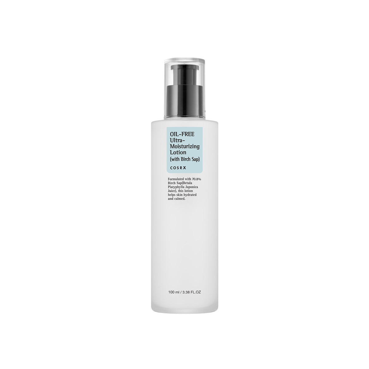 COSRX Oil-Free Ultra-Moisturizing Lotion with Birch Sap, Lightweight Hydrating Face Lotion, 100 mL