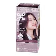 Liese Creamy Bubble Hair Color for Black Hair, See-Through Colour with After-Color Treatment, Quasi-Drug Foam Kit, Deep Violet, Lavender Greige or Cool Pink, 115 mL
