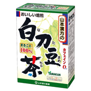 White Sword Bean Tea 100%, Caffeine-Free Roasted Sword Bean Tea, 12 Tea Bags of 6 g, Each Bag Makes 1 Liter