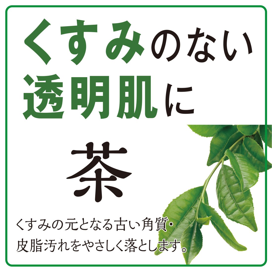 Shizen Gochi Tea Facial Cleansing Bar with Lather Net 80g — source image 5