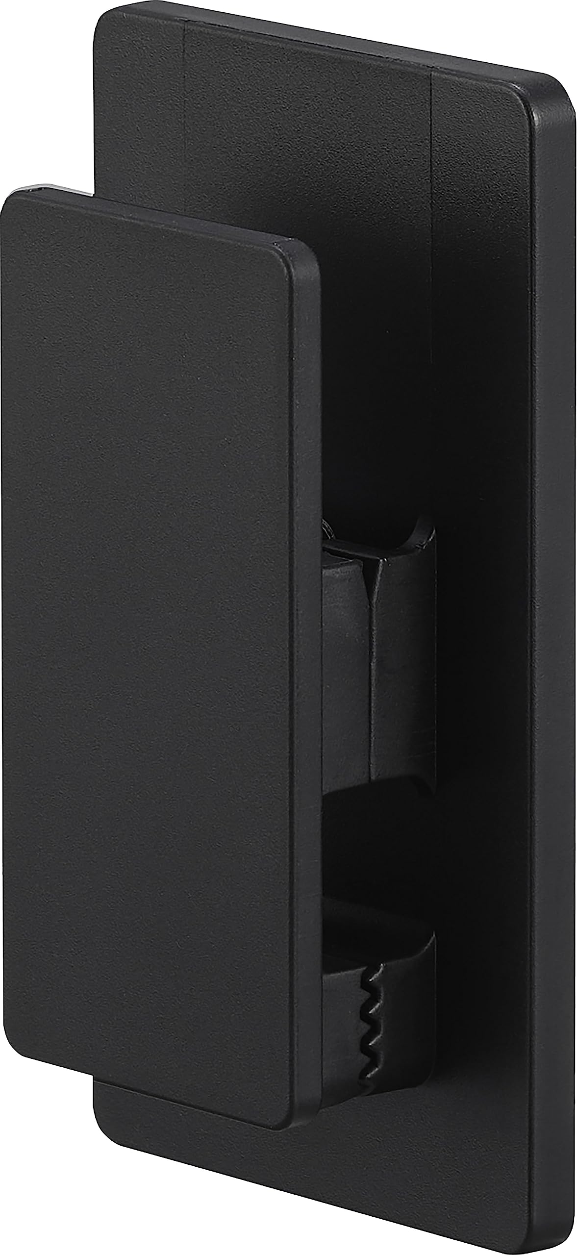 Yamazaki Tower Magnet Clip Set of 2, Clips for Cloths, Aprons and Tubes on Steel Surfaces, 4.5 x 2 x 8 cm and 50 g Each, Holds 500 g Each, White or Black