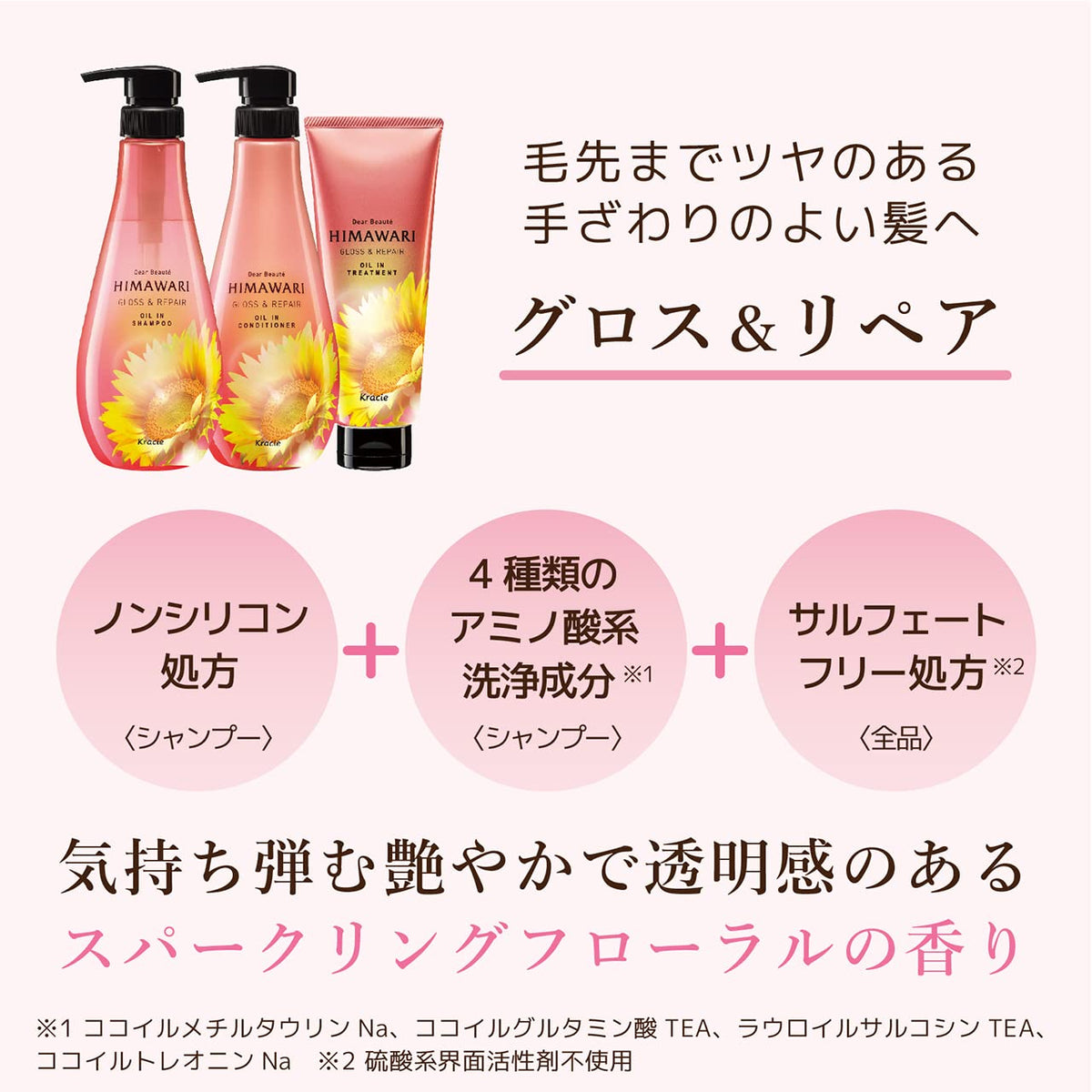 Dear Beaute Himawari Oil In Conditioner Gloss and Repair Refill 360 g