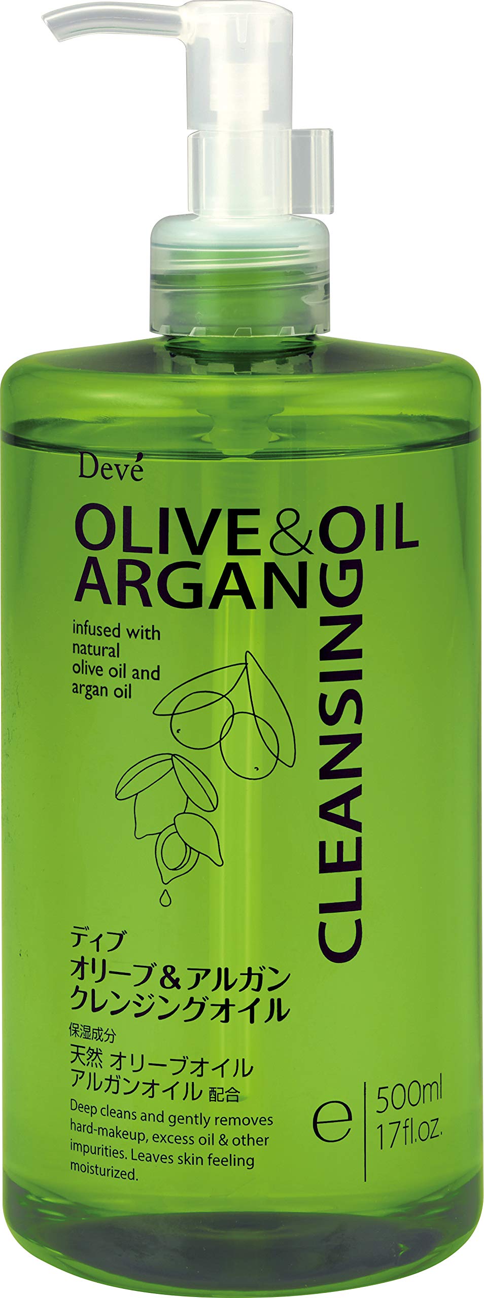 Dive Olive Argan — 500 ml Ultra-Soft-Natural-Moisturizing-Deep-Feel Skin