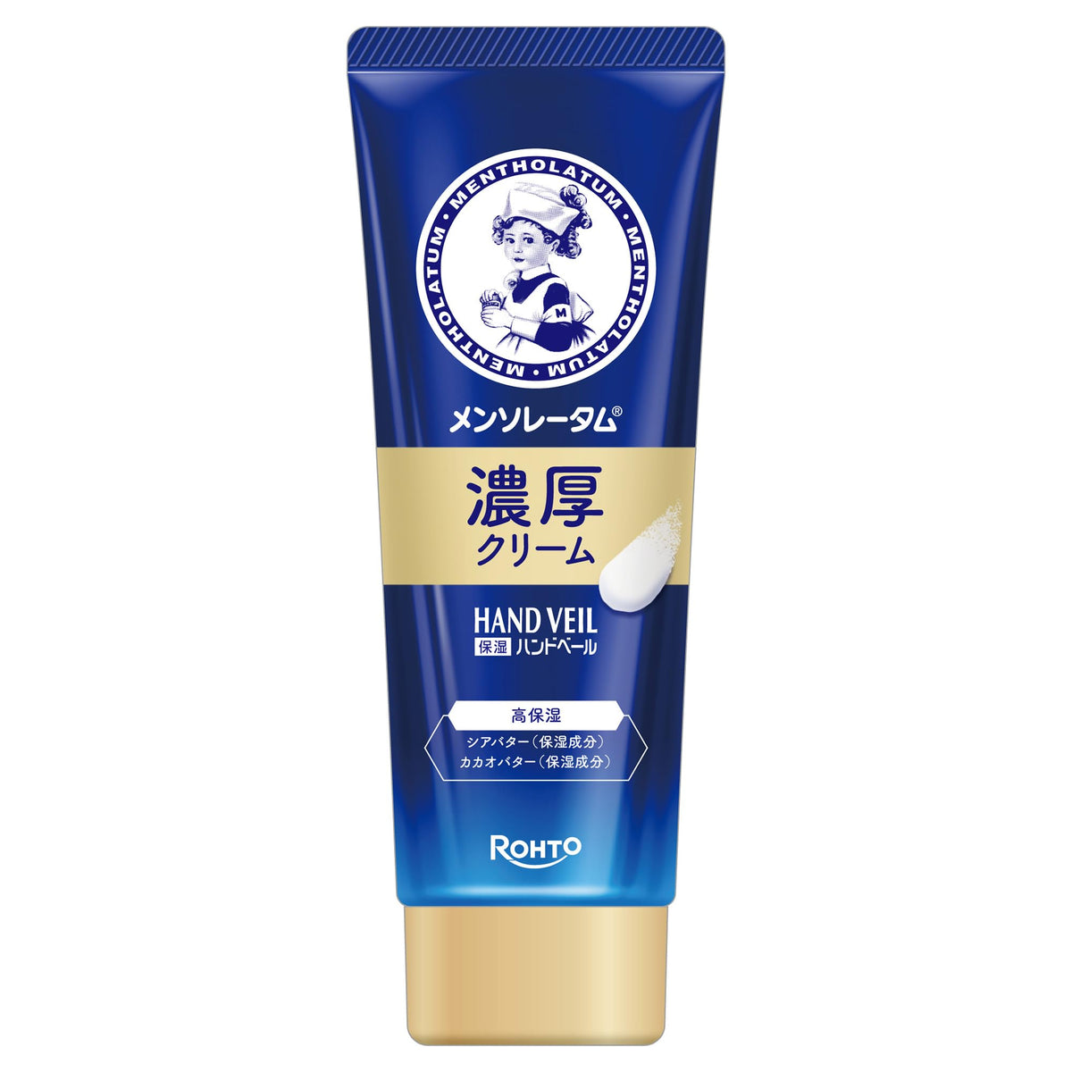 MENTHOLATUM Hand Veil Rich Cream — Thick Moisturizing Hand Cream 70g