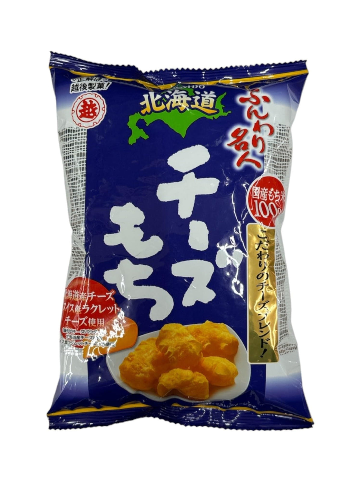 Echigo Seika Fluffy Master Hokkaido Cheese Mochi, 30 g