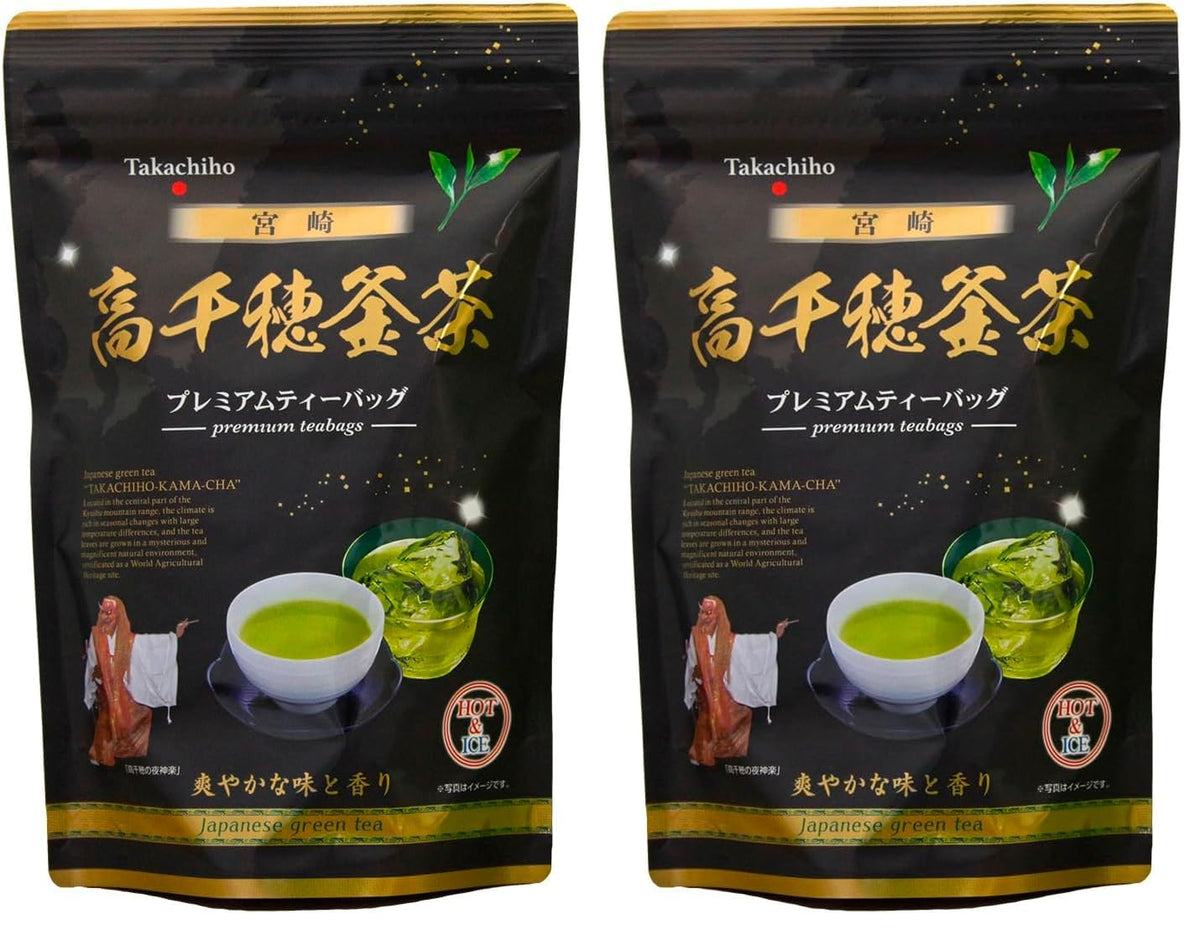 Takachiho Kama-Cha Teabags, 2 Pouches