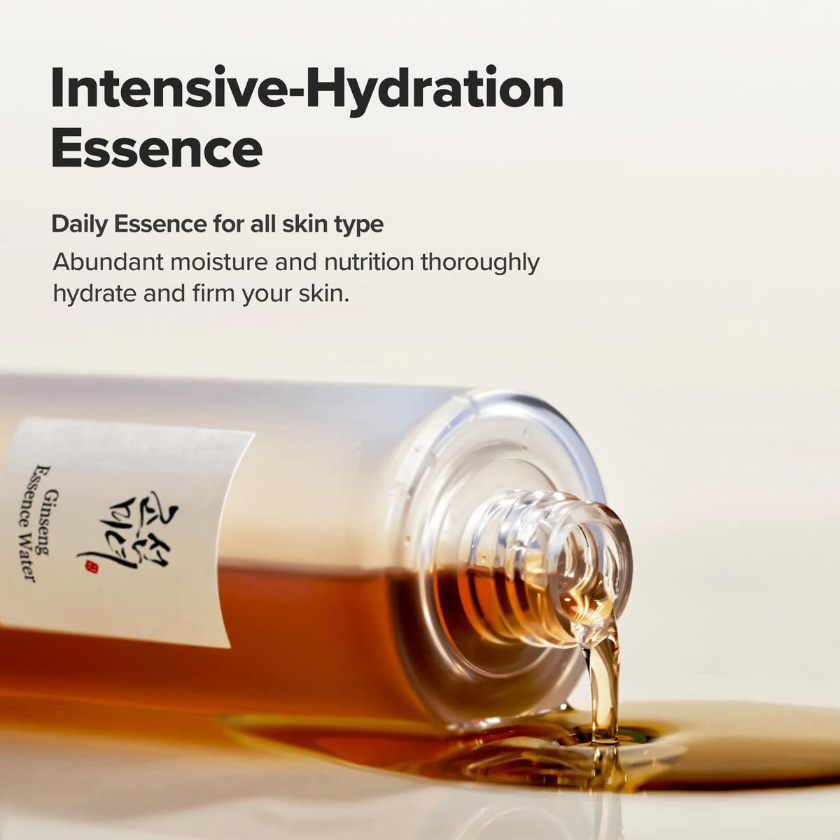 Beauty of Joseon Ginseng Essence Water, Hydrating Essence Toner with Ginseng Extract, Niacinamide and Glyceryl Glucoside, 150 mL
