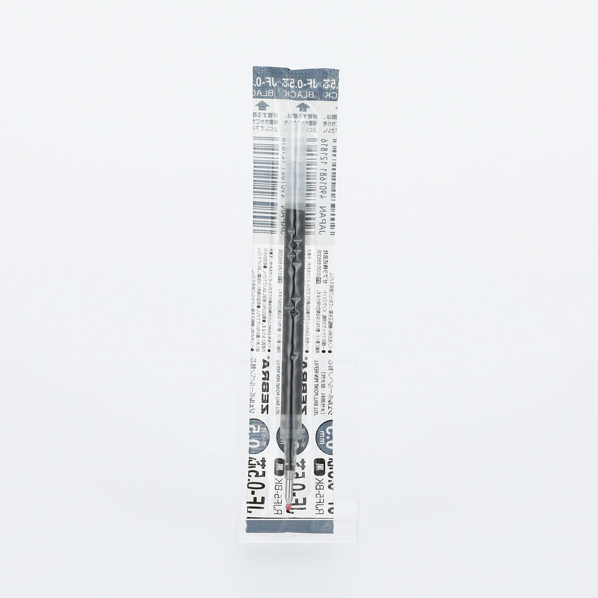 ZEBRA Sarasa JF Gel Pen Refills, Water-Based Pigment Ink, Box of 10, 0.3, 0.4, 0.5, 0.7 or 1.0 mm Ball, Black, Blue or Red, 6.1 x 111.1 mm