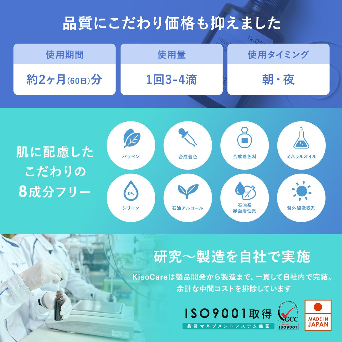 KISO Niacinamide Serum — 30mL image 4