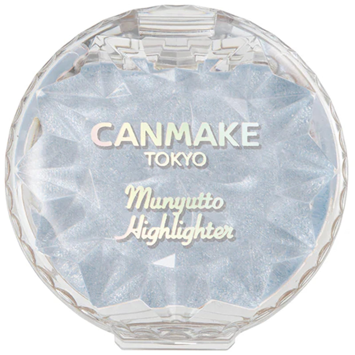 Canmake Munyutto Highlighter, Squishy Raw-Texture Glossy Cream Highlighter That Resists Water, Sweat and Sebum, 3.8 g